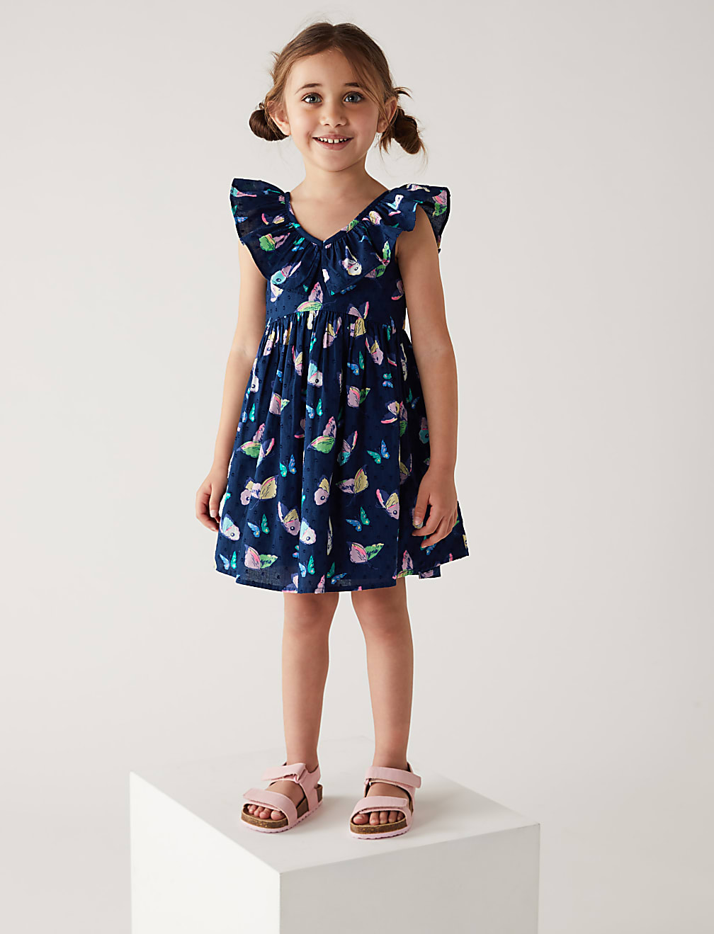 Pure Cotton Butterfly Dress
