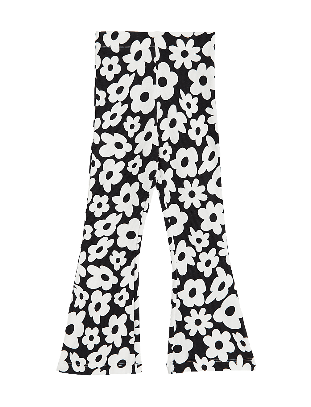 Cotton Rich Floral Flared Leggings (2-8 Yrs)