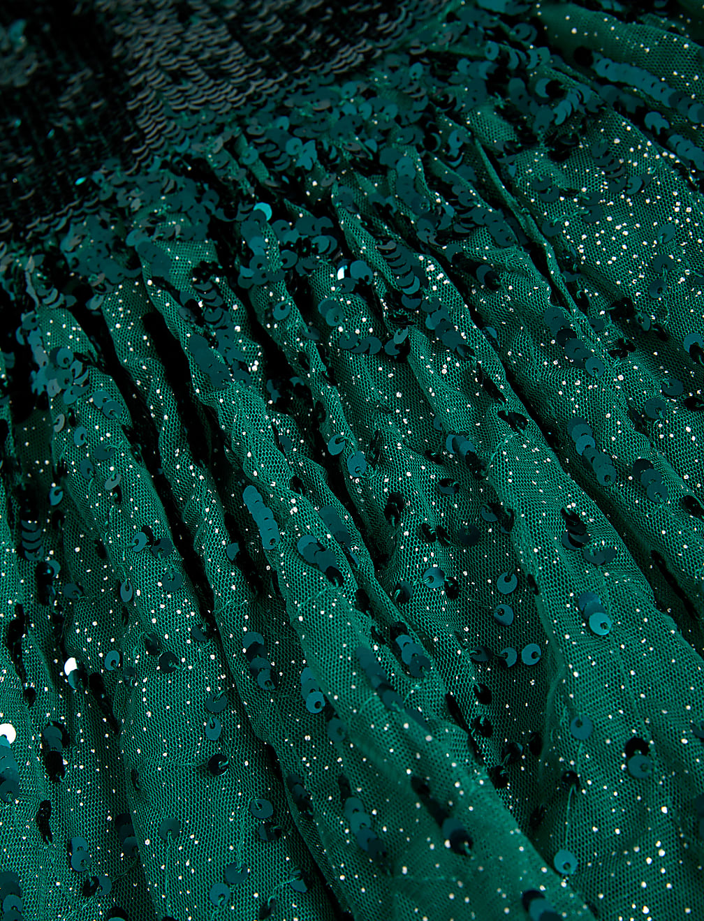 Sequin Tulle Party Dress (2-8 Yrs)