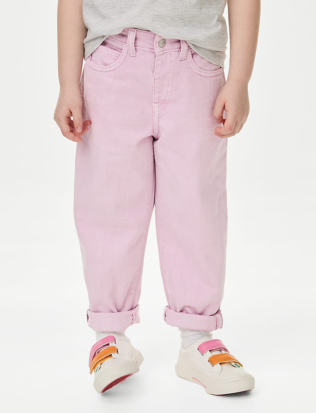 Denim Mom Jeans (2-8 Yrs)