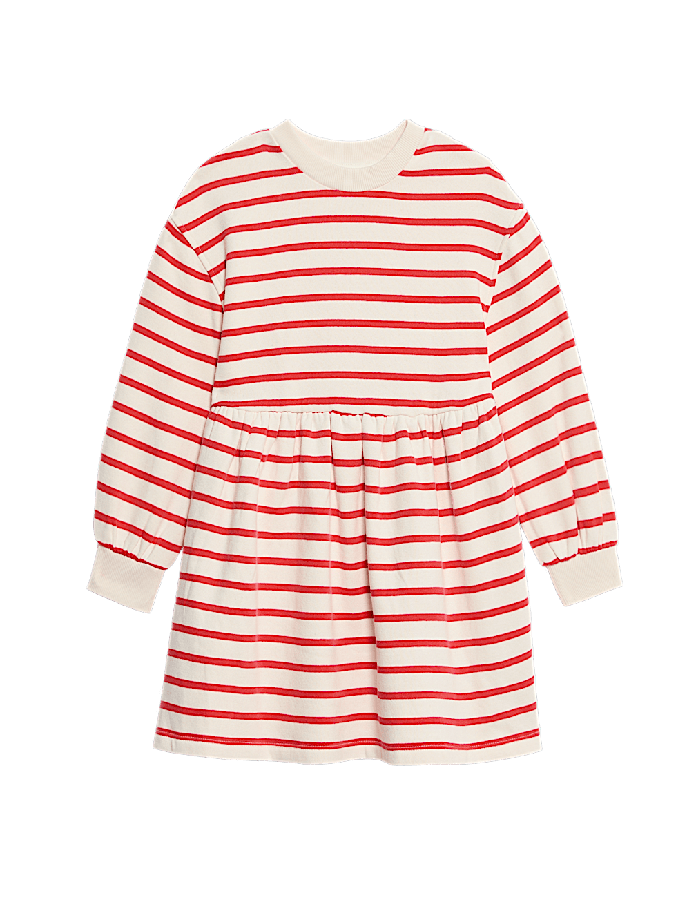 Cotton Rich Striped Jumper Dress (1-8 Yrs)