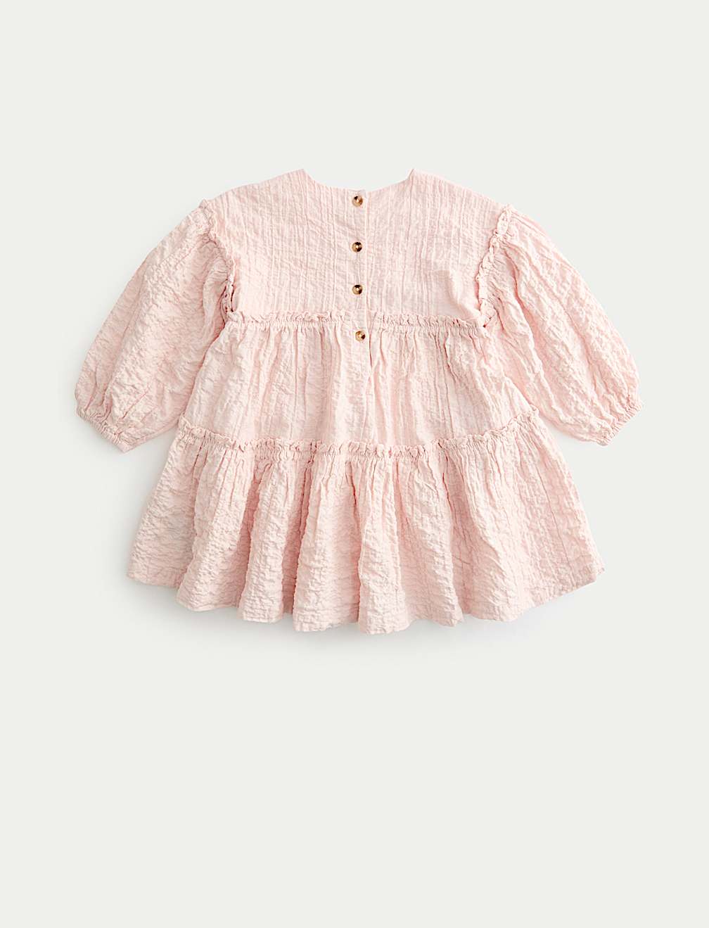 2pc Cotton Rich Tiered Dress with Scrunchie (2-8 Yrs)