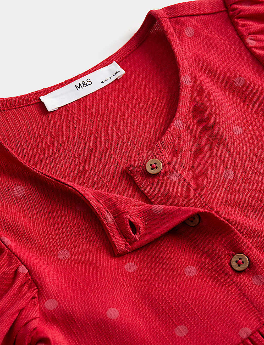 Pure Cotton Polka Dot Dress (2-10 Yrs)