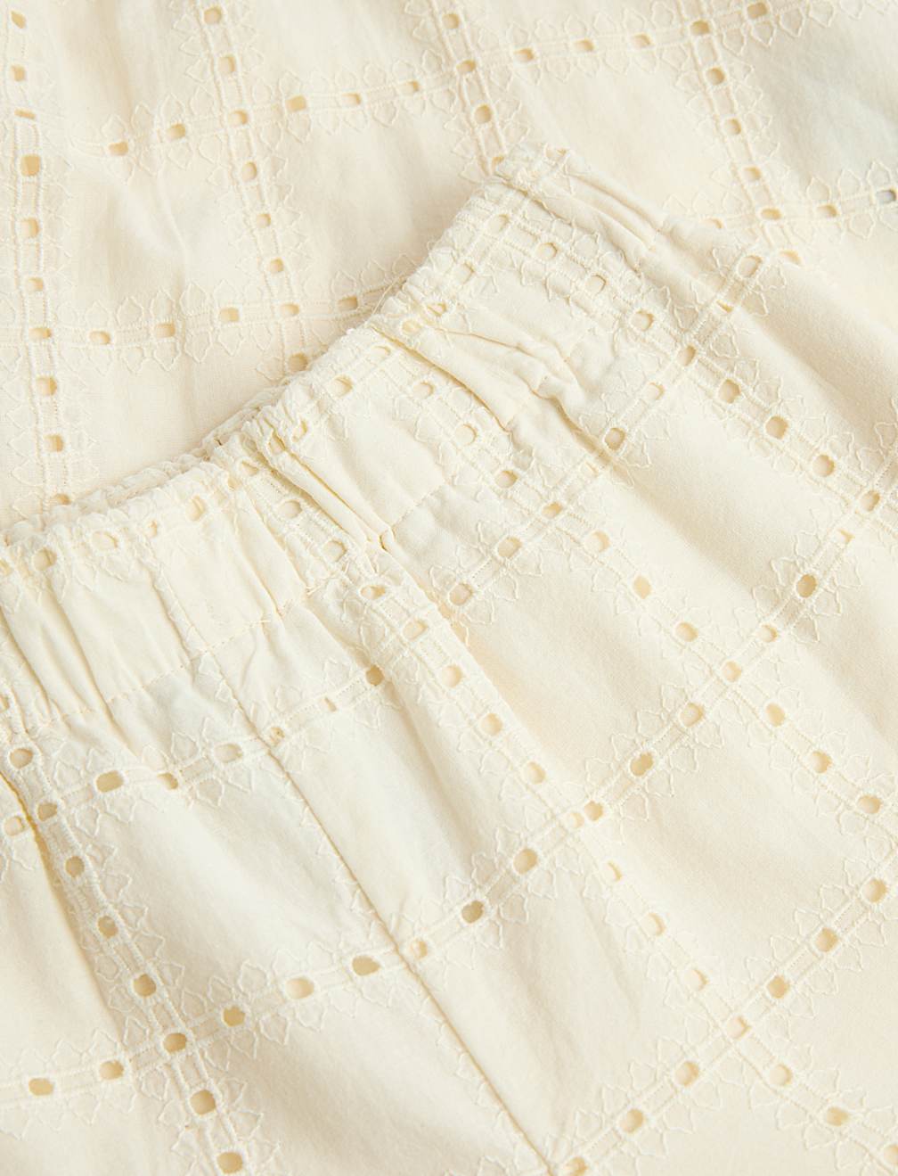 2 Piece Pure Cotton Shirred Trouser Outfit (2-10 Years)