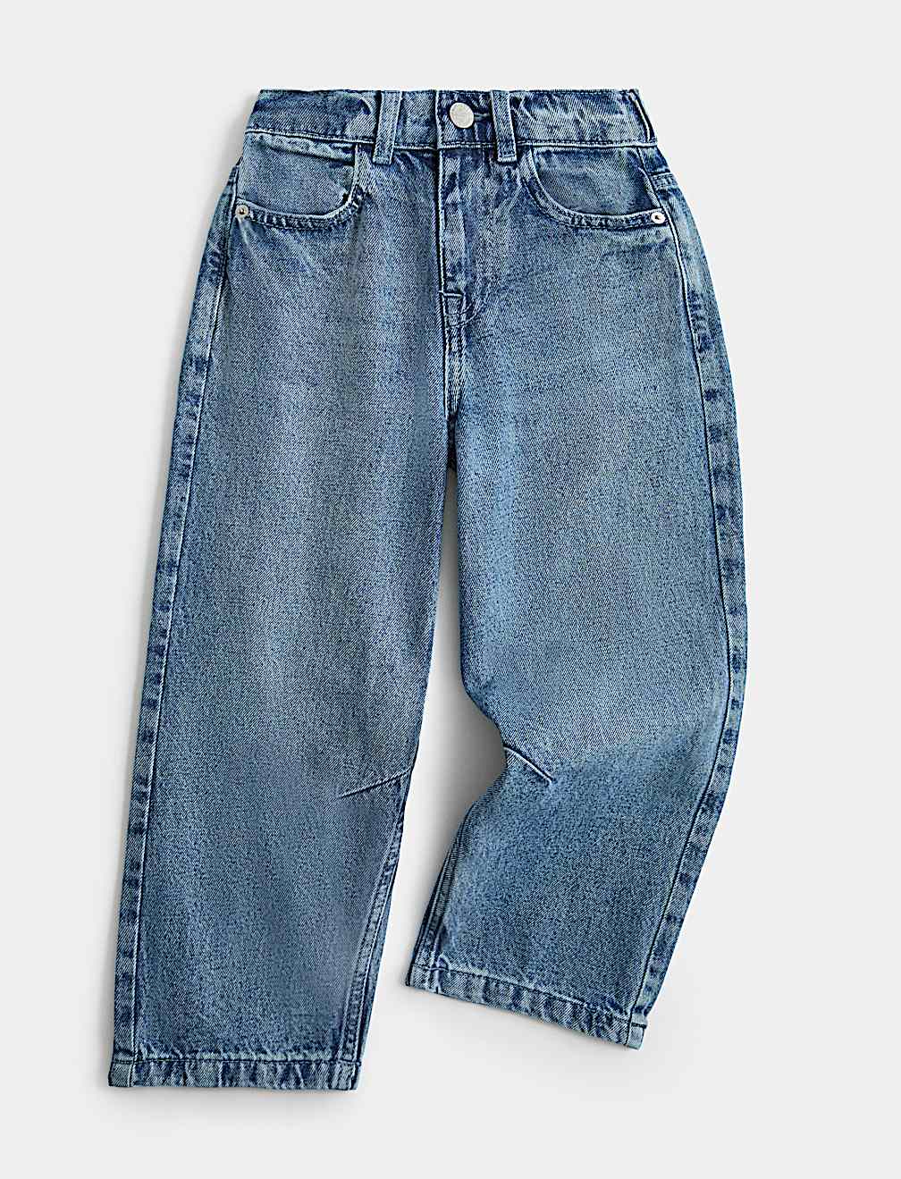Denim Barrel Jeans (2-8 Yrs)