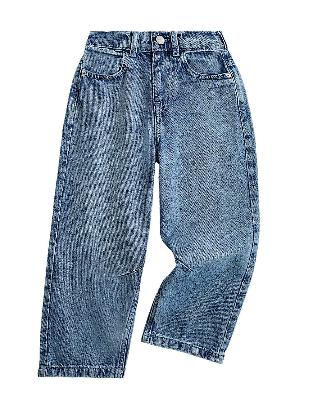 Denim Barrel Jeans (2-8 Yrs)