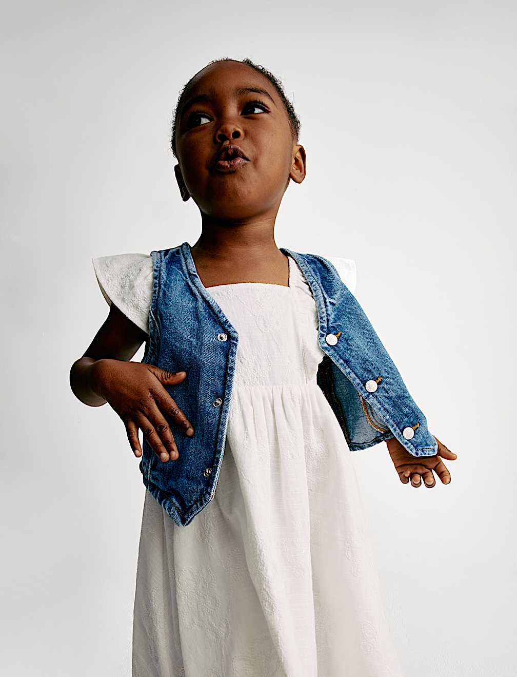 Denim Vest (2-16 Yrs)