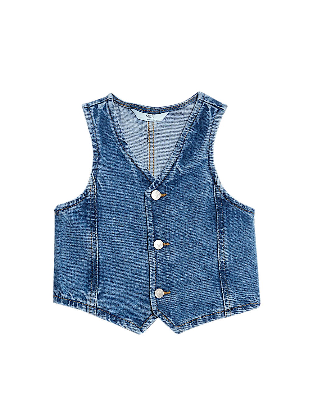 Denim Vest (2-16 Yrs)