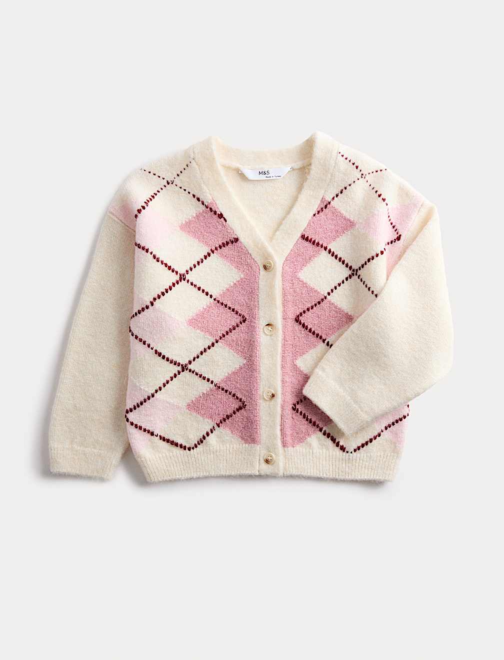 Argyle Cardigan (2-8 Yrs)