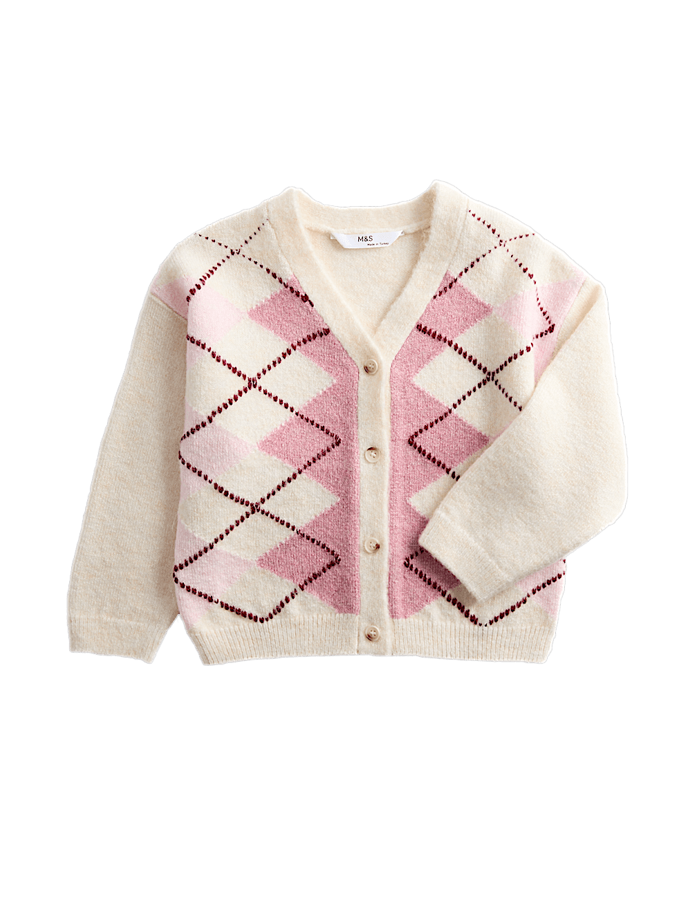 Argyle Cardigan (2-8 Yrs)