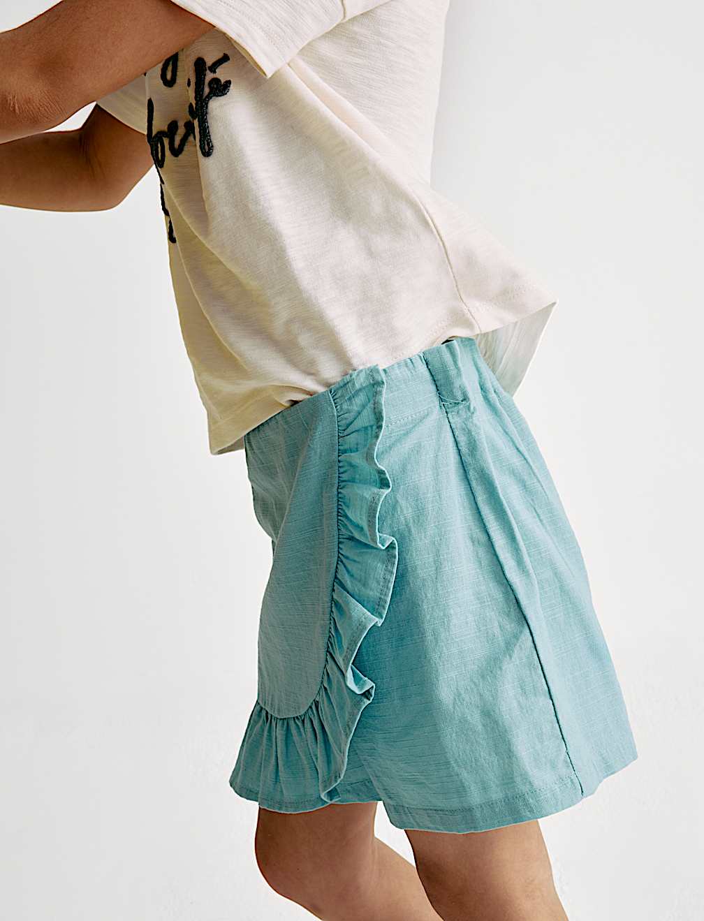 Pure Cotton Wrap Skort (2-8 Yrs)