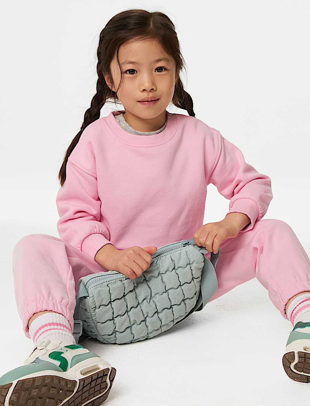 Cotton Rich Plain Sweatshirt (2-8 Yrs)