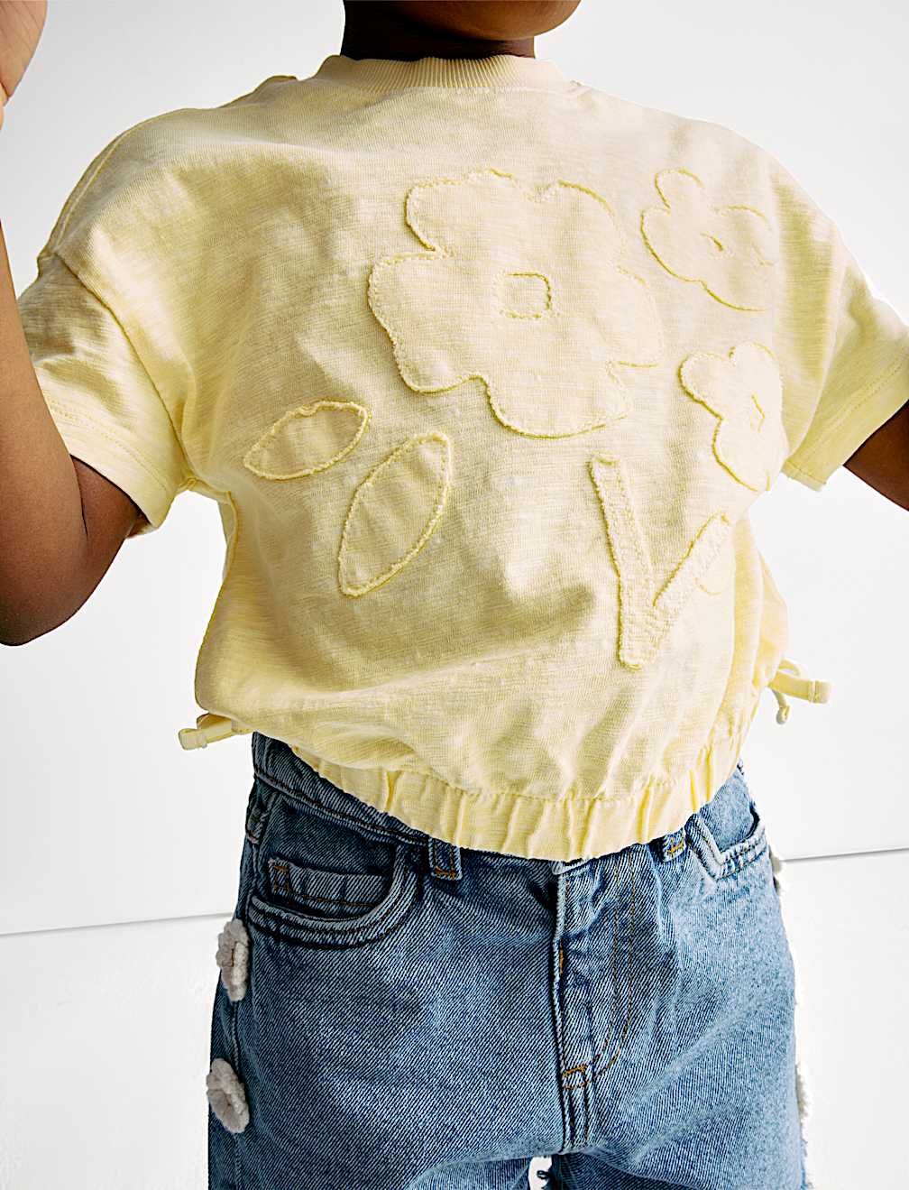 Mom Denim Shorts (2-8 Yrs)