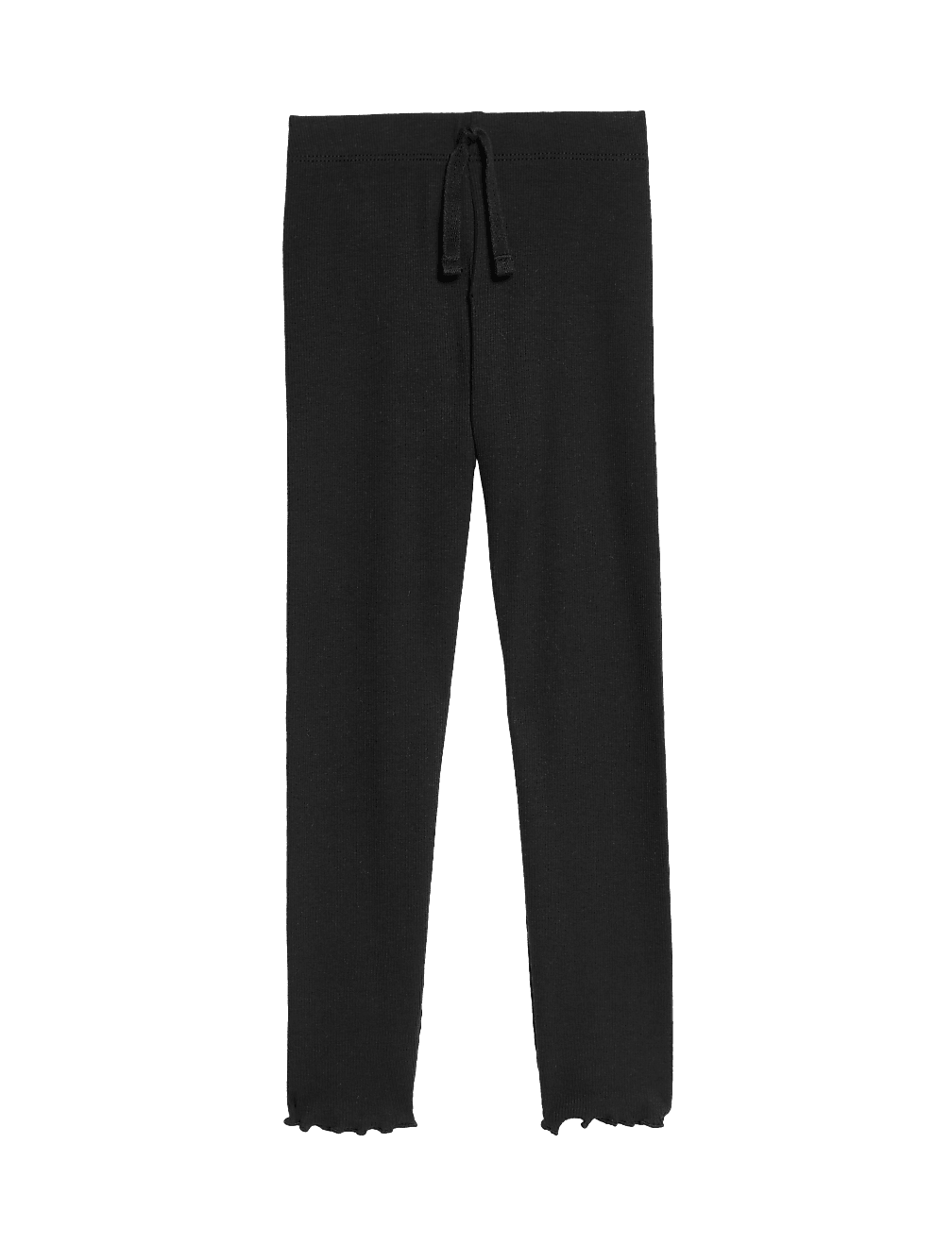 Cotton Rich Ribbed Leggings (2-8 Yrs)