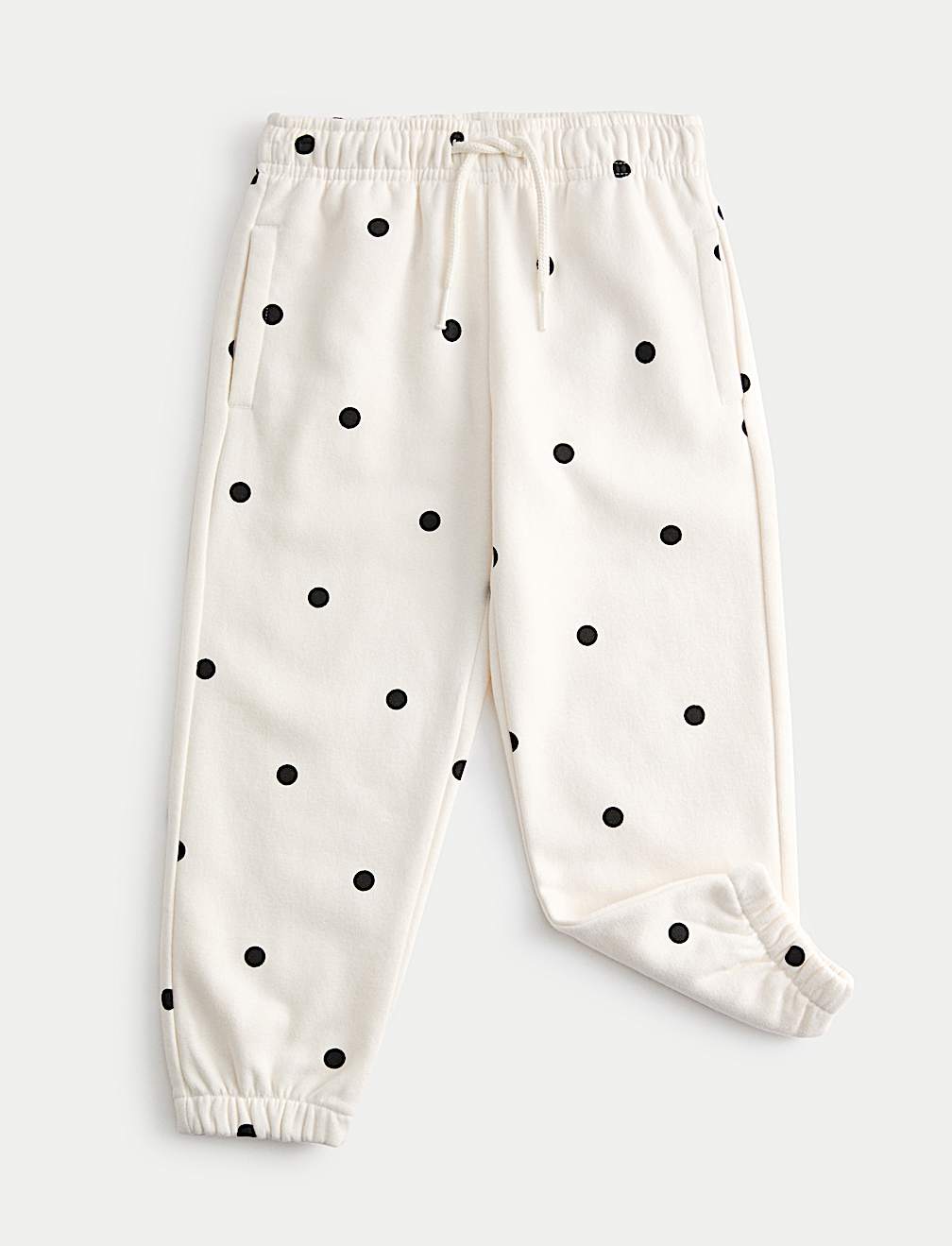Cotton Rich Polka Dot Joggers (2-8 Yrs)