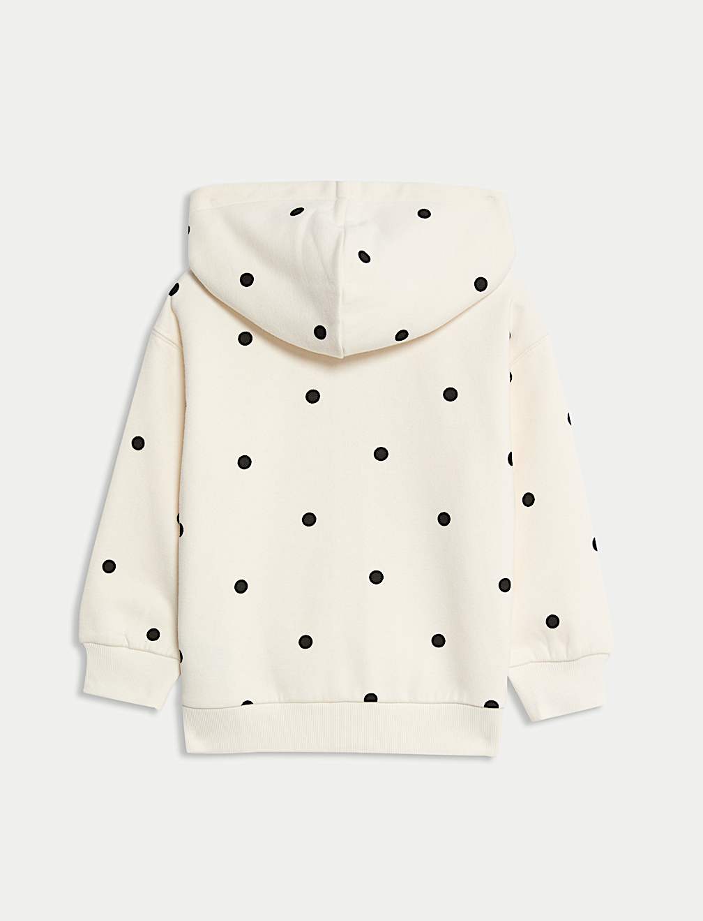 Cotton Rich Polka Dot Hoodie (2-8 Yrs)