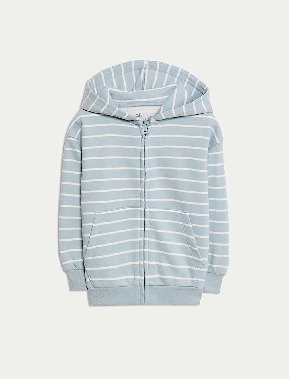 Cotton Rich Striped Hoodie (2-8 Yrs)