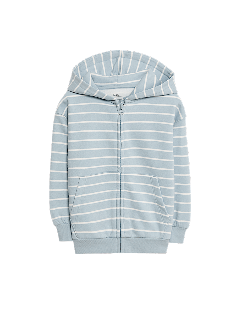 Cotton Rich Striped Hoodie (2-8 Yrs)