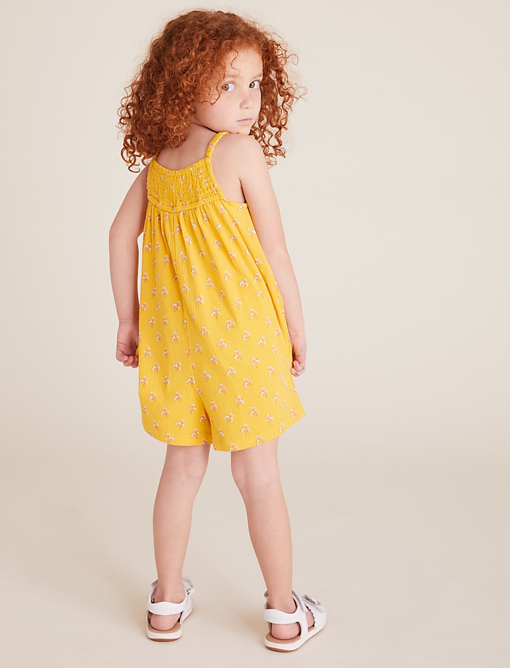 Pure Cotton Floral Playsuit