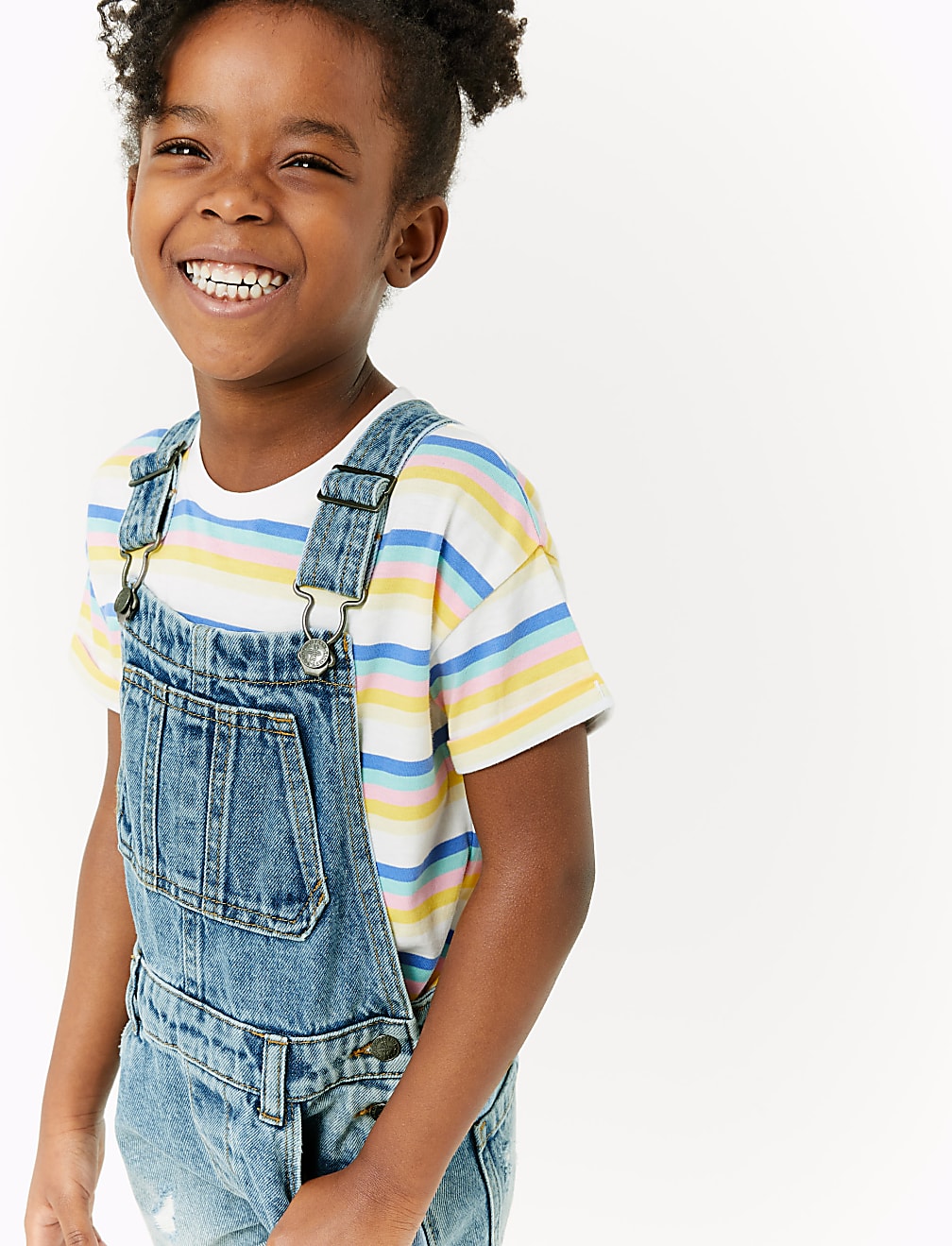 Denim Short Dungarees (2-7 Yrs)