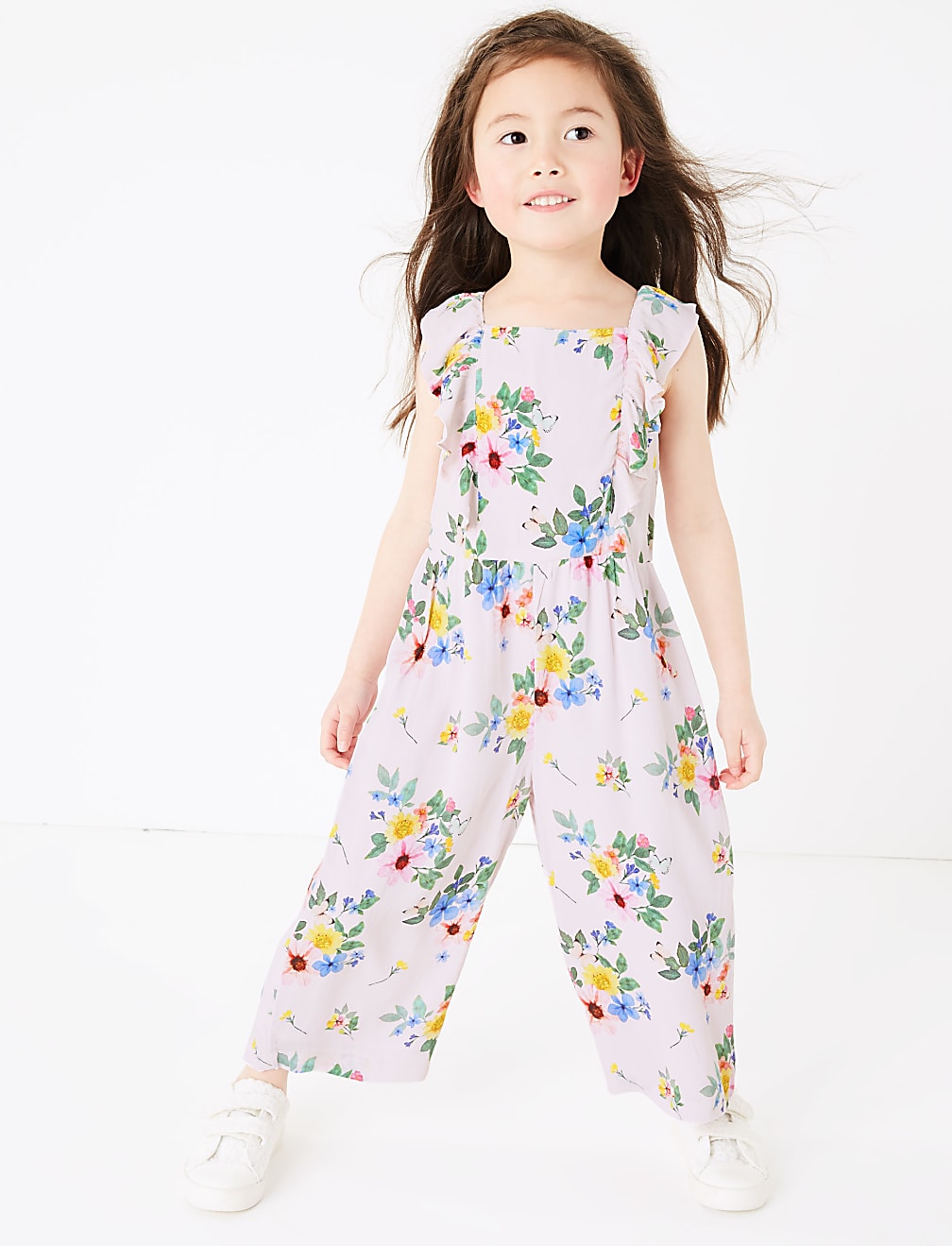 Floral Jumpsuit (2-7 Yrs)