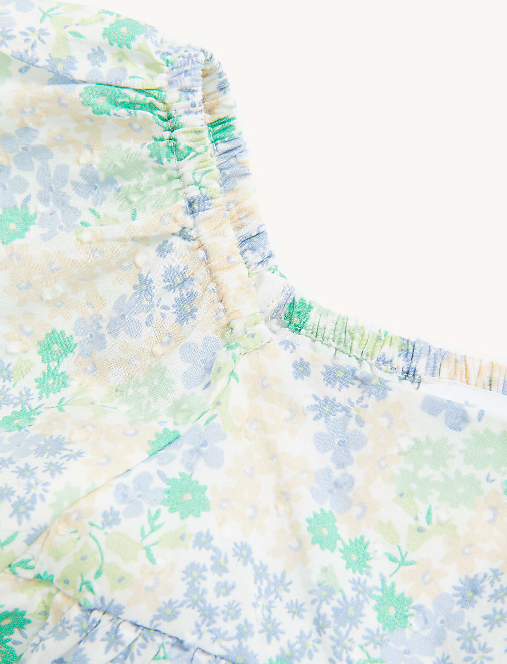 2pc Pure Cotton Floral Top & Bottom Outfit (2-8 Yrs)