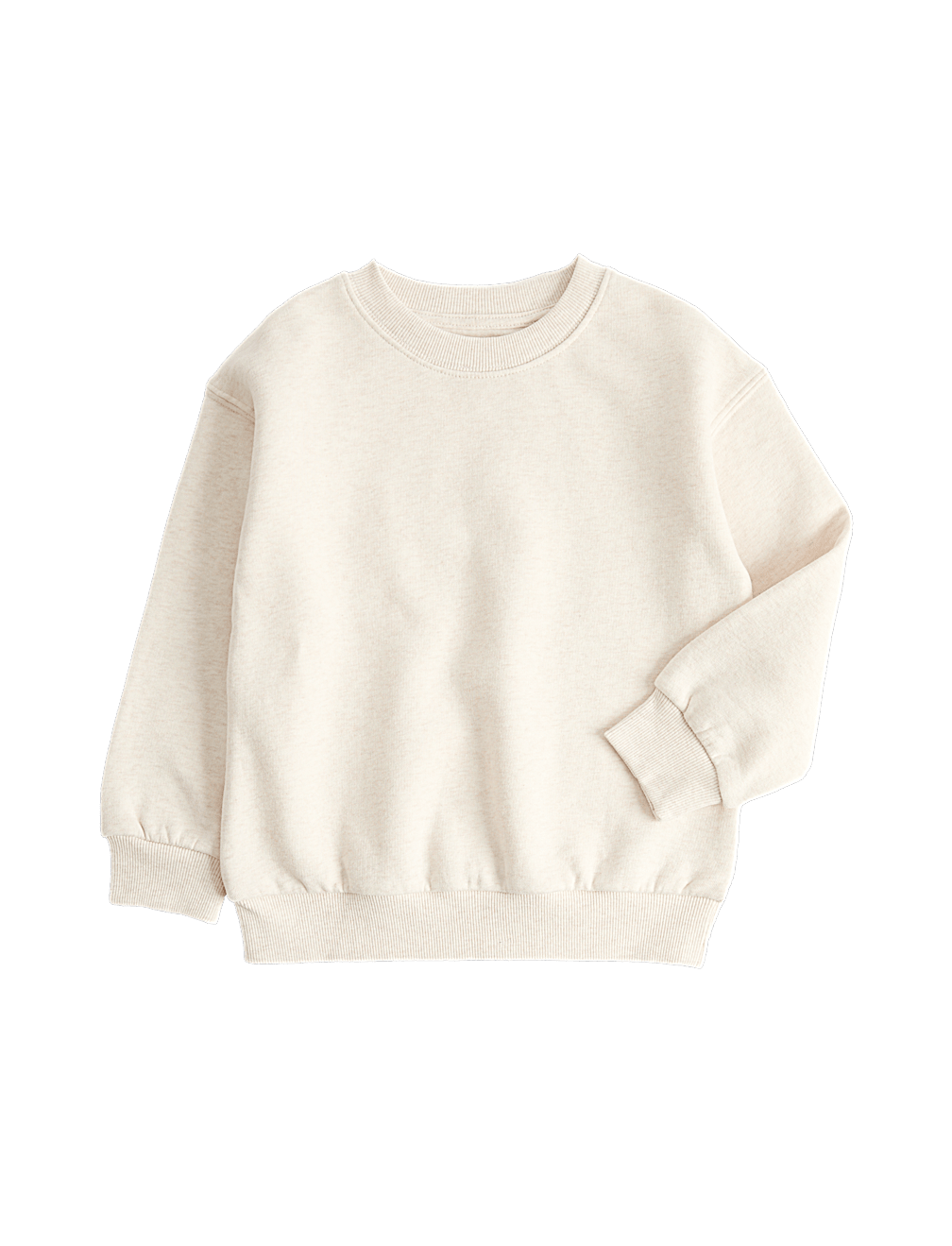 Cotton Rich Marl Sweatshirt (2-8 Yrs)