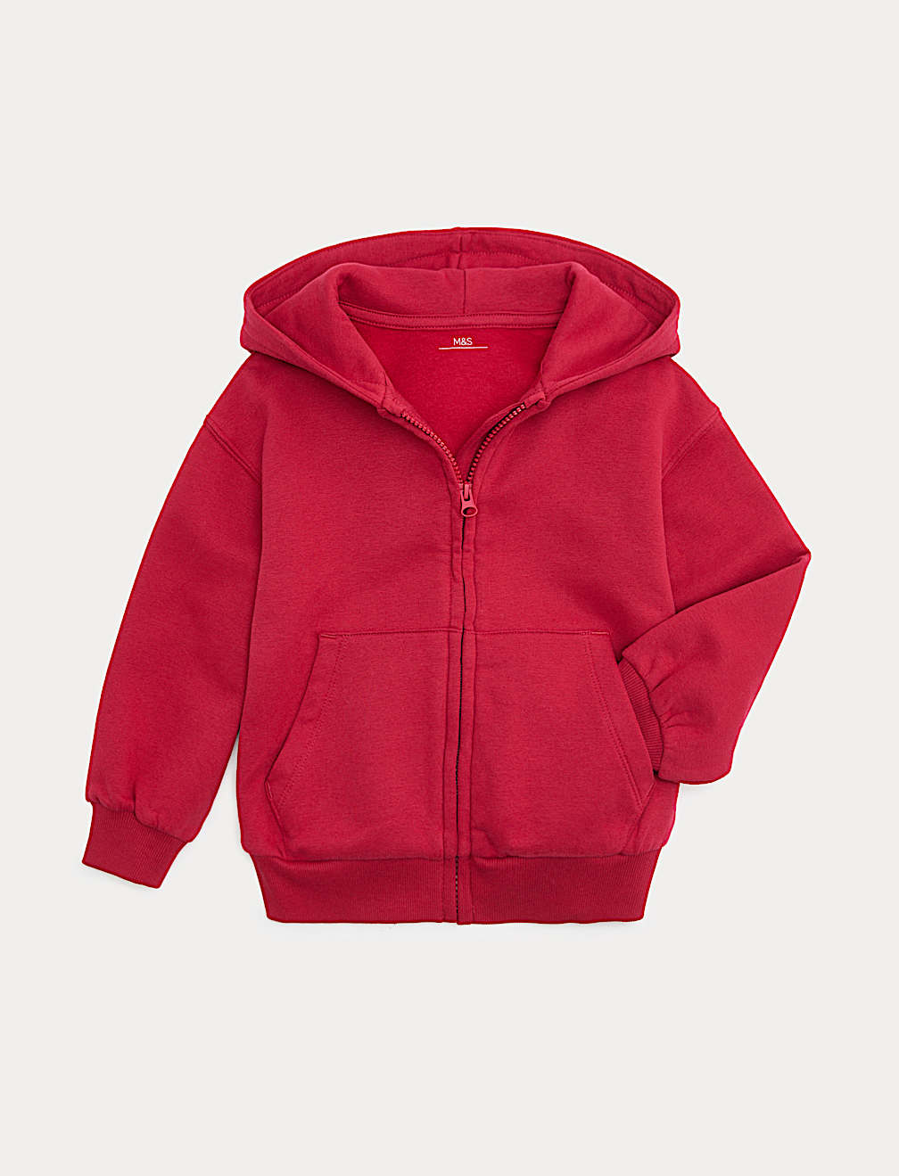Cotton Rich Zip Through Hoodie (2-8 Yrs)
