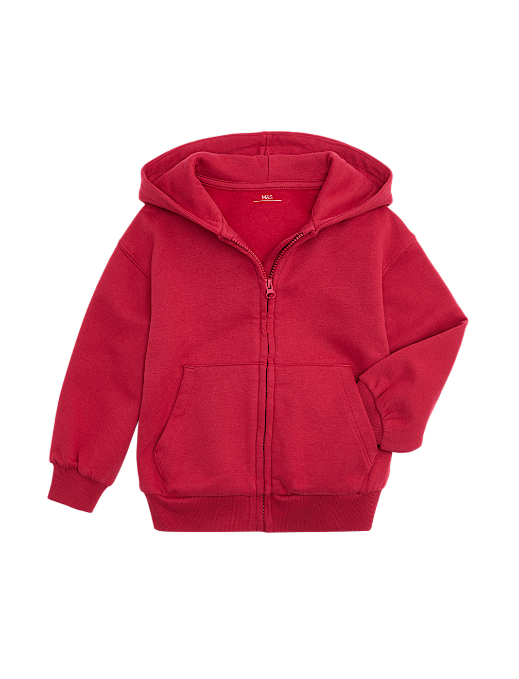 Cotton Rich Zip Through Hoodie (2-8 Yrs)