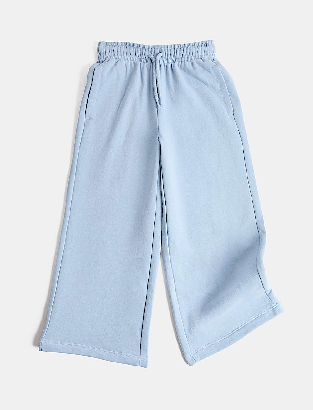 Wide Leg Cotton Rich Joggers (2-8 Yrs)