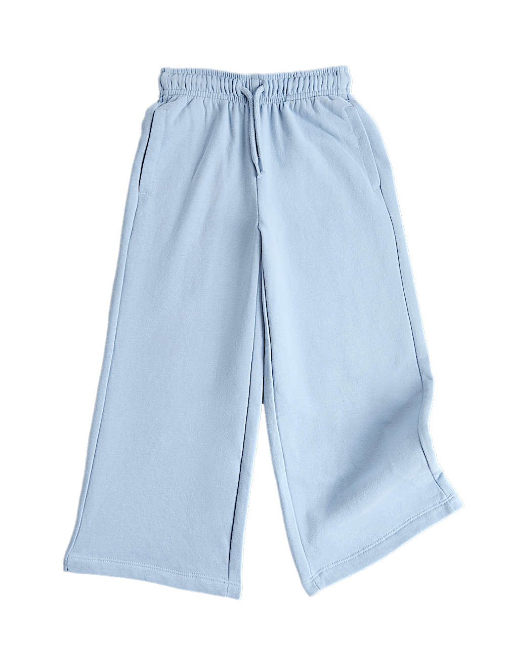 Wide Leg Cotton Rich Joggers (2-8 Yrs)