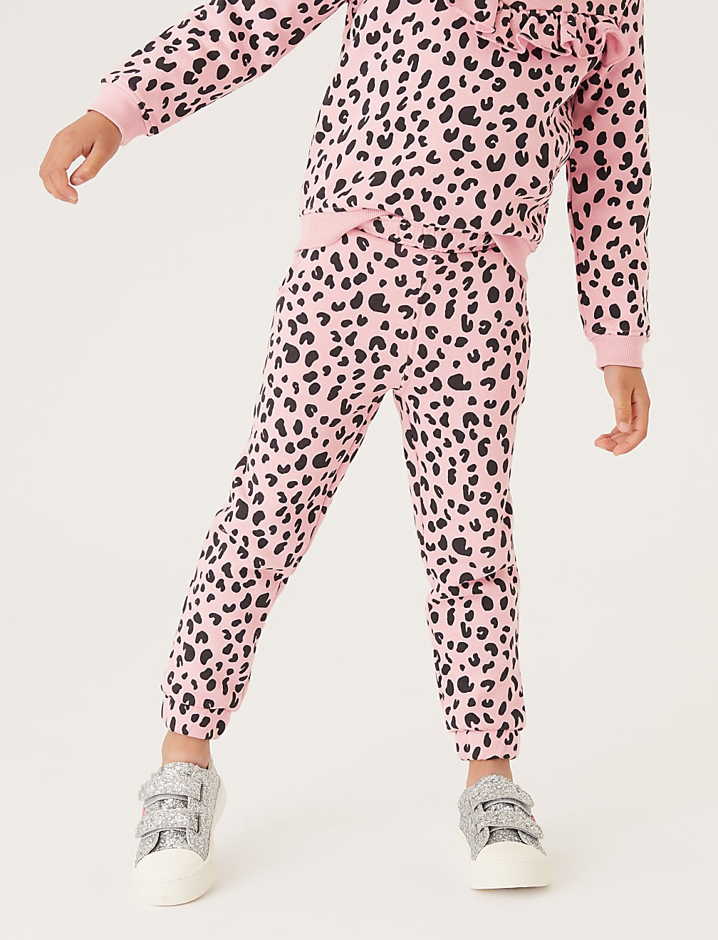 Cotton Rich Sweatshirt and Jogger Outfit (2-7 Yrs)