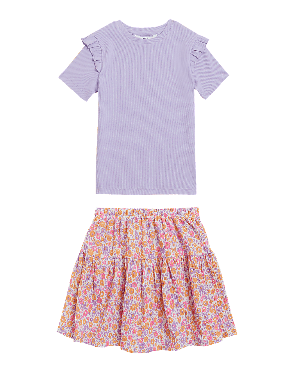 Floral Top & Bottom Outfit