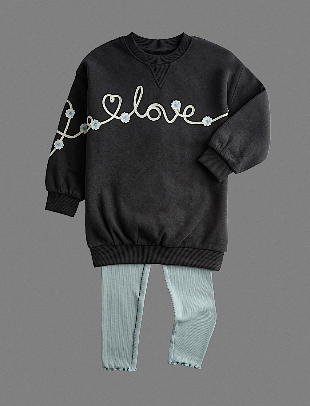 2pc Cotton Rich Sweatshirt Outfit (1-8 Yrs)