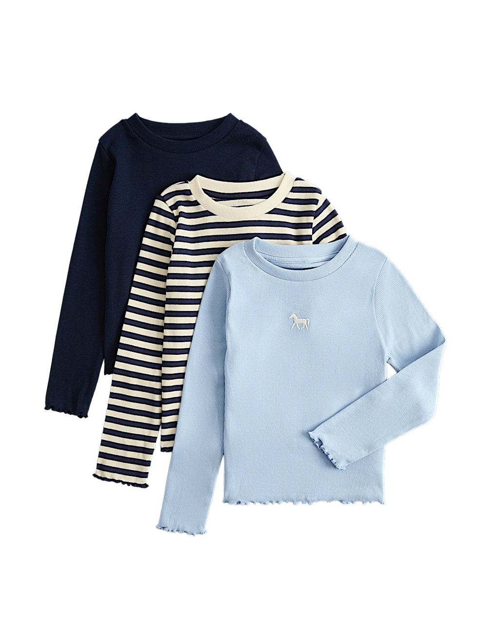 3 Pack Horse Tops (2-10 Yrs)