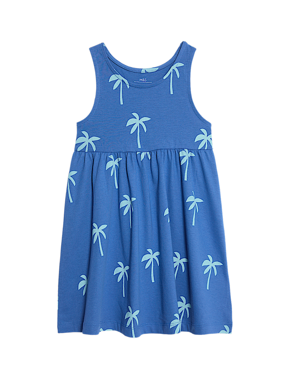 Cotton Palm Tree Dress