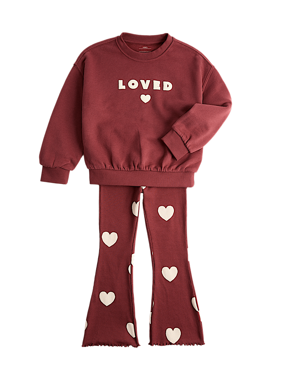 2 Piece Cotton Rich Loved Sweat Outfit (2-8 Yrs)