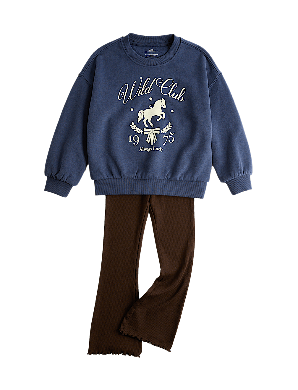 2 Piece Cotton Rich Wild Club Sweat Outfit (2-8 Yrs)