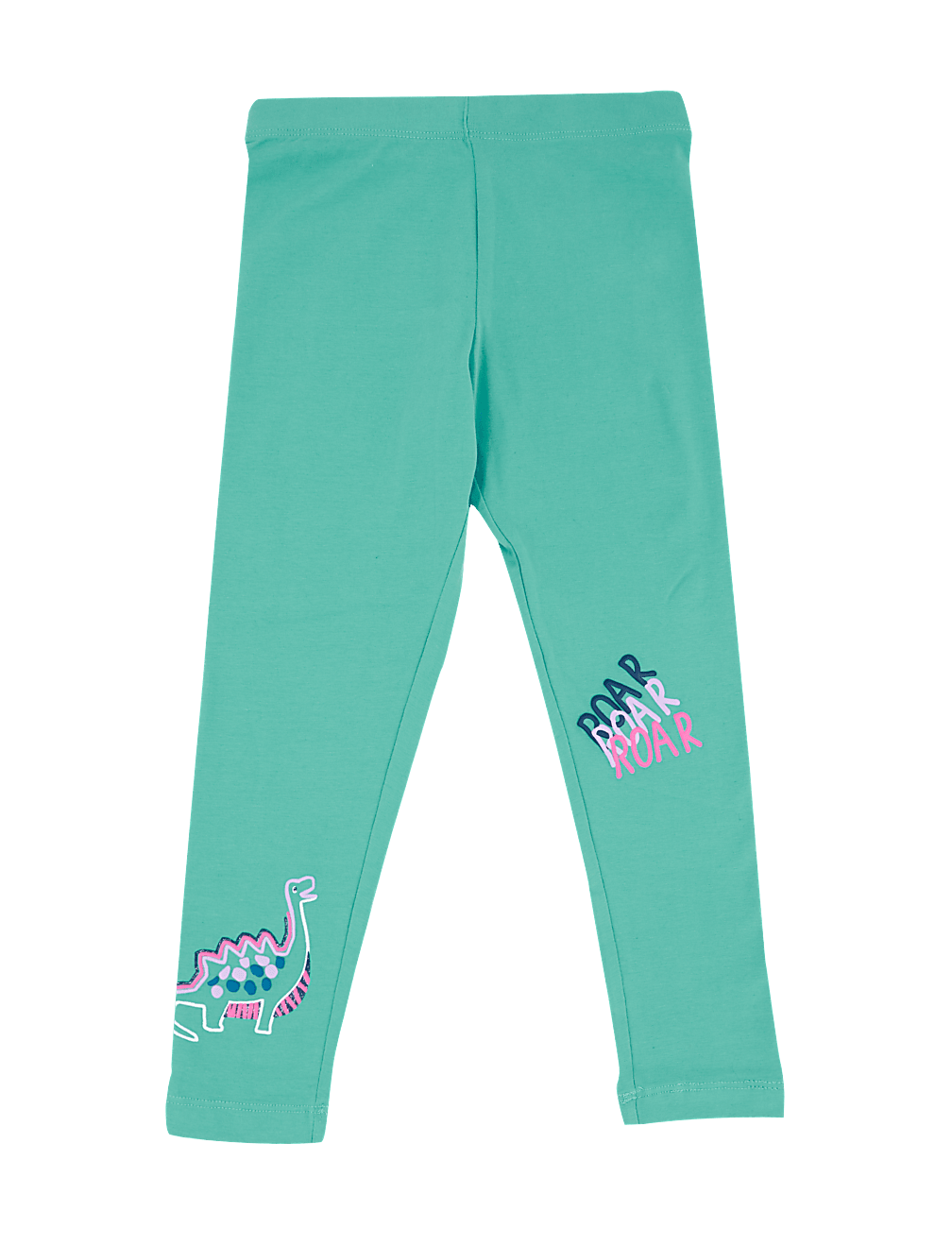 Cotton Rich Dinosaur Print Leggings (2-7 Yrs)