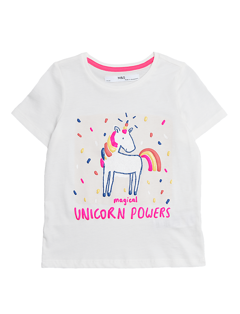 Pure Cotton Unicorn T-Shirt