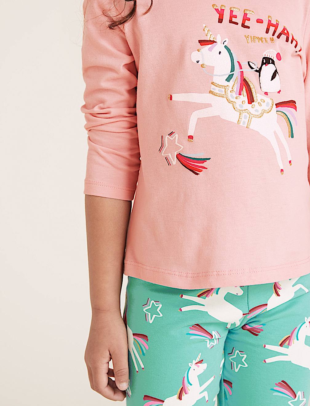 Pure Cotton Unicorn Top (2-7 Yrs)