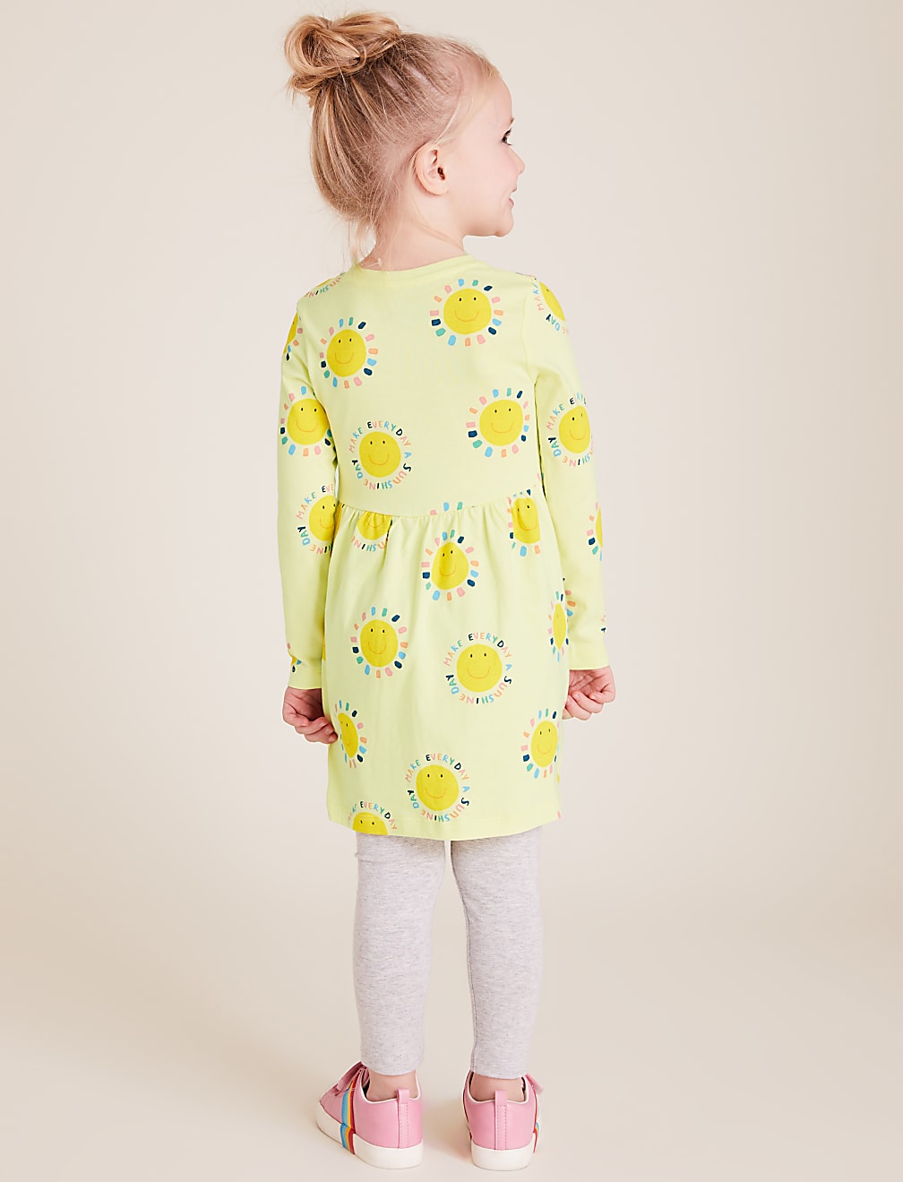 Pure Cotton Sunshine Print Dress