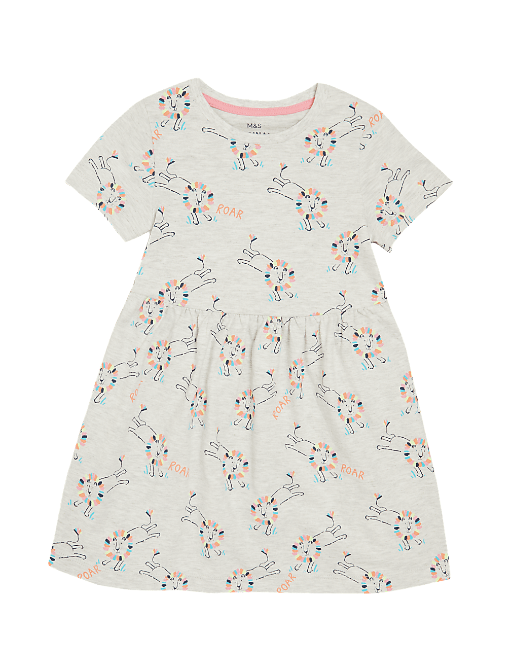 Organic Cotton Lion Print Dress
