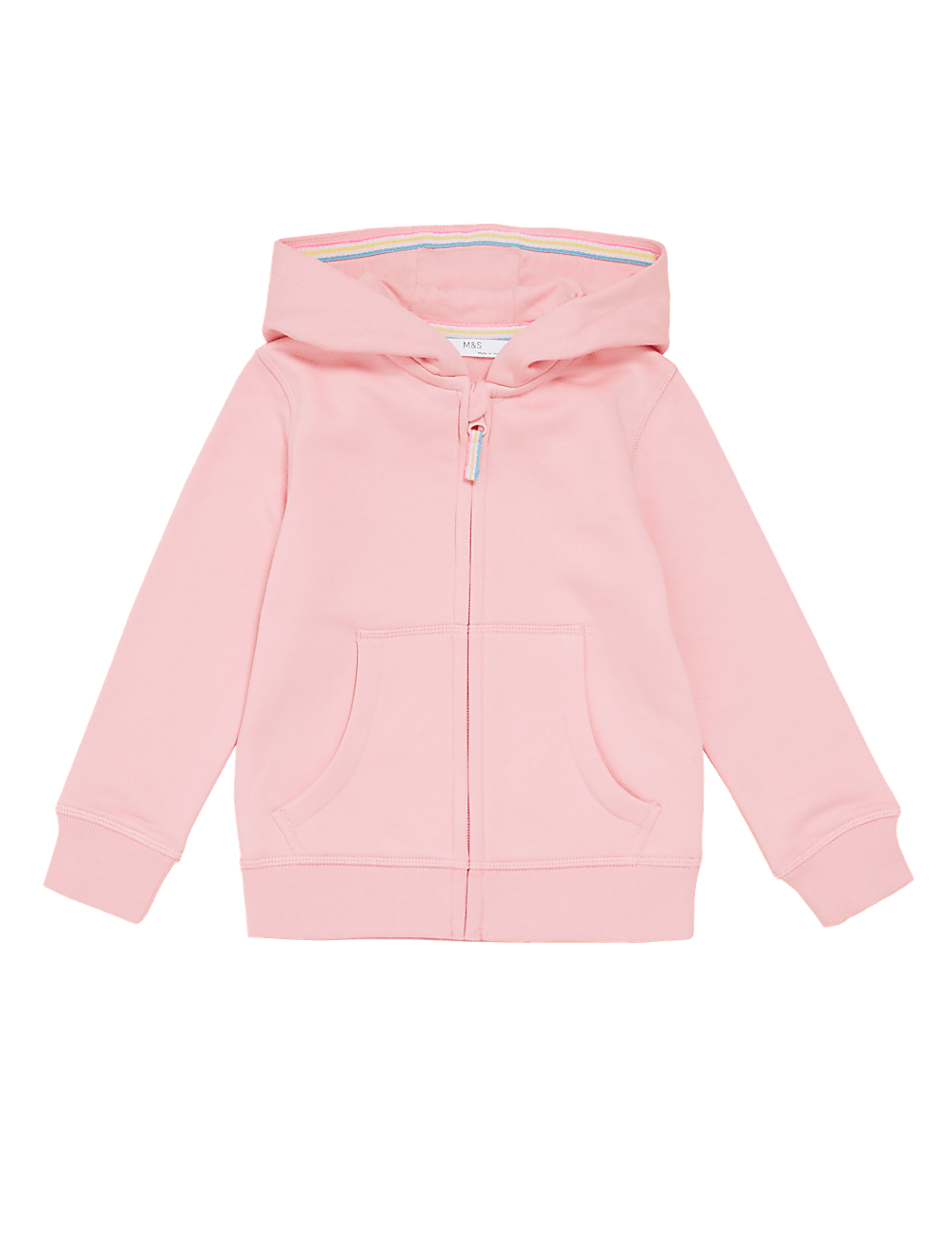 Cotton Rich Zip Hoodie (2-7 Yrs)