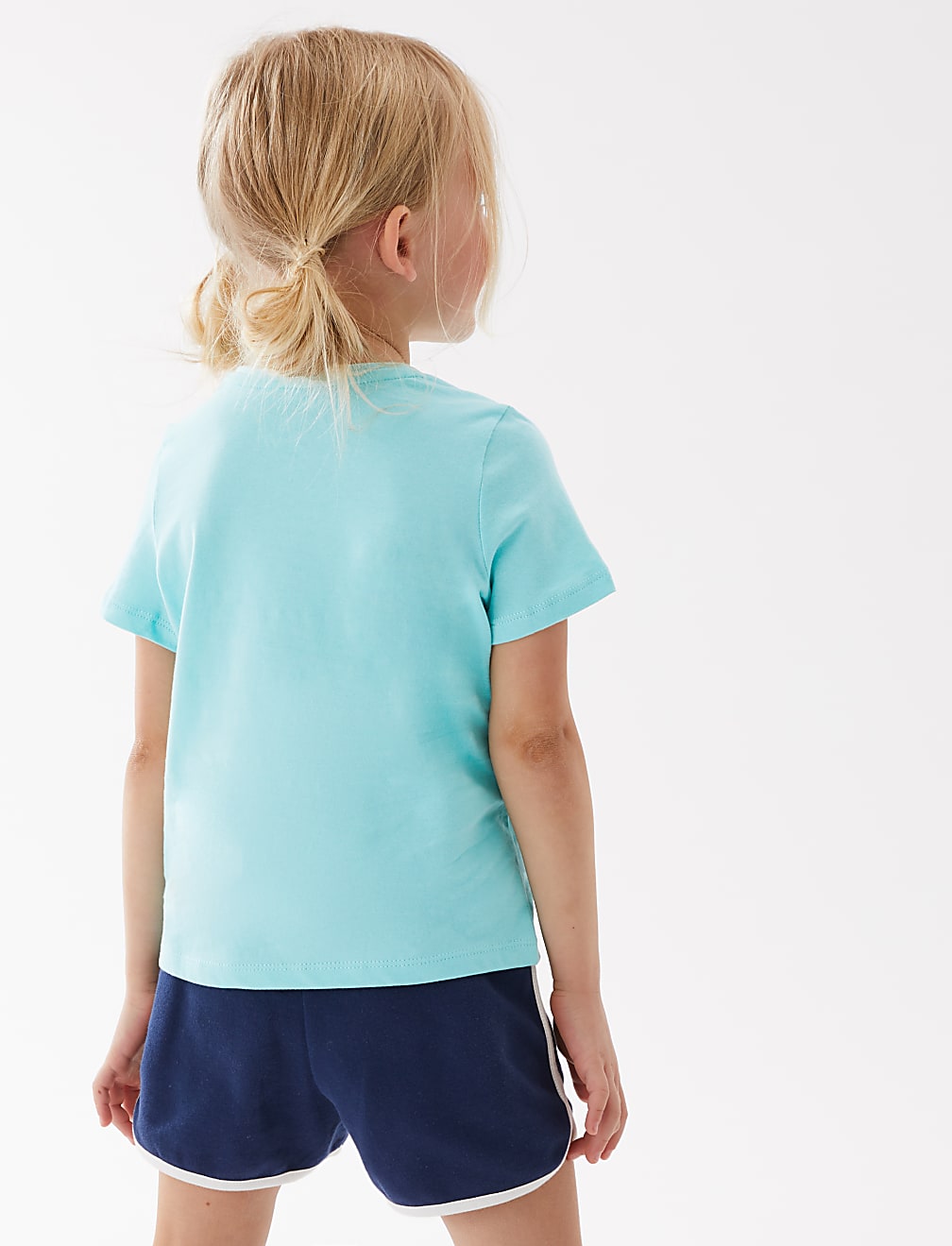 Pure Cotton Flamingo Print T-Shirt (2-7 Yrs)