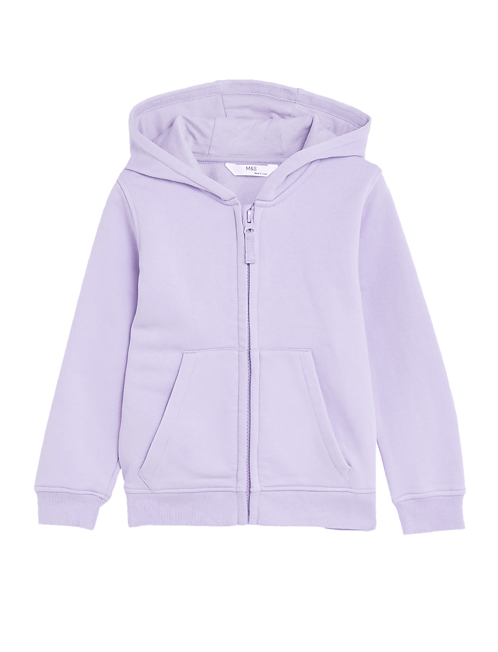 Cotton Rich Zip Hoodie (2-8 Yrs)