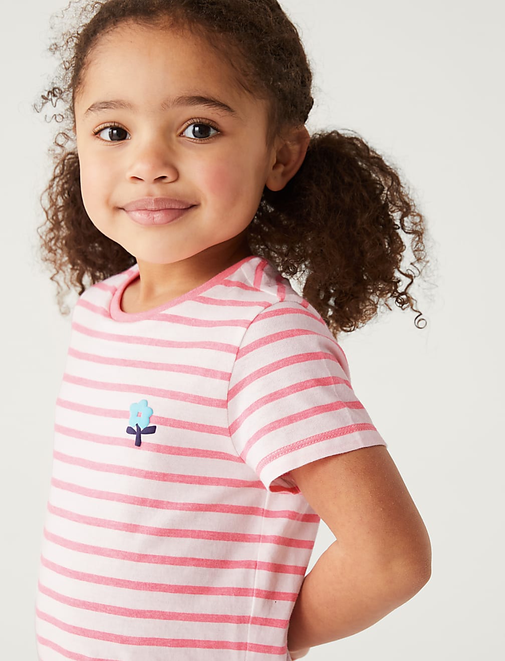 Cotton Rich Striped T-Shirt (2-8 Yrs)