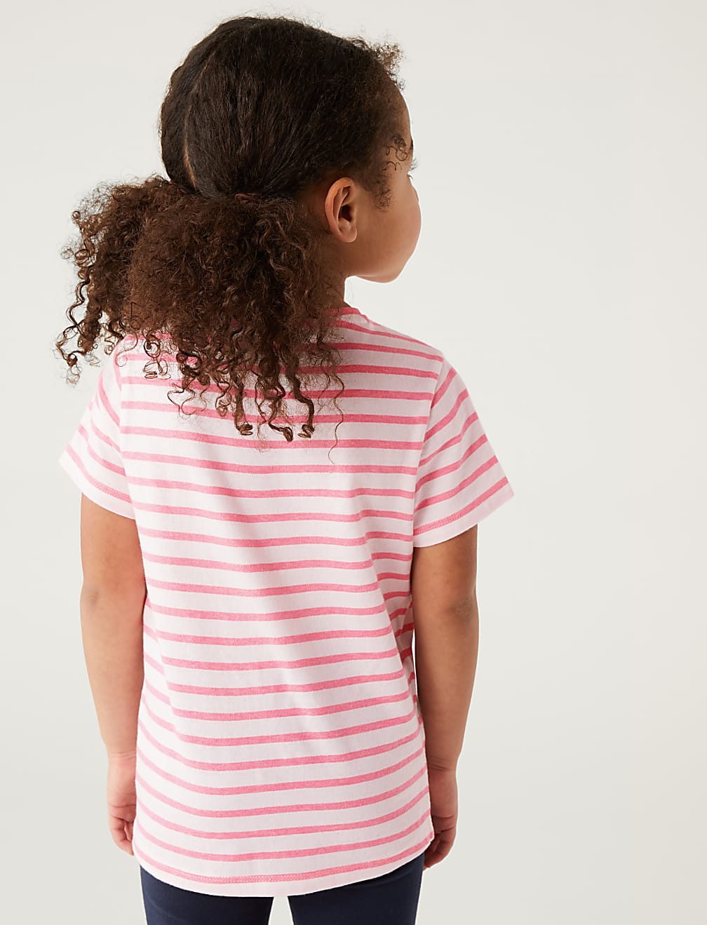 Cotton Rich Striped T-Shirt (2-8 Yrs)