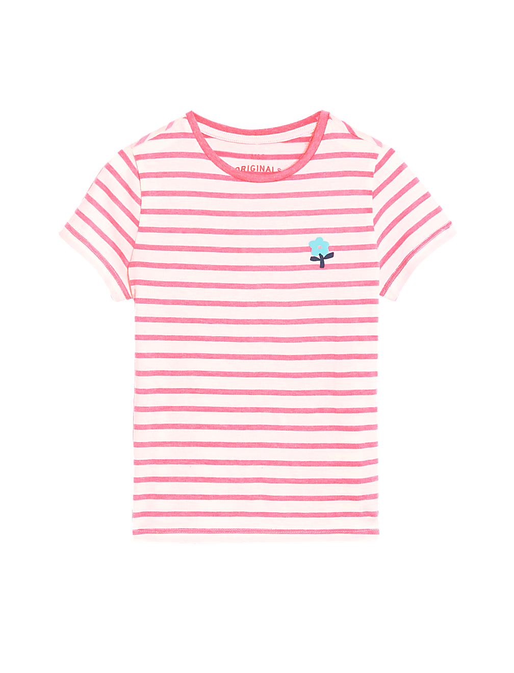 Cotton Rich Striped T-Shirt (2-8 Yrs)