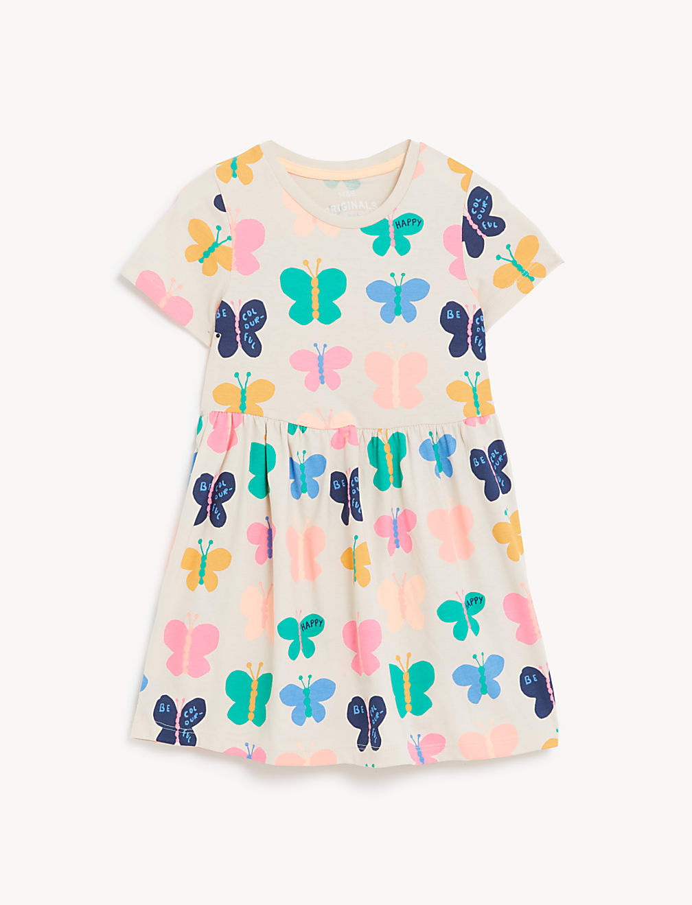 Pure Cotton Butterfly Dress